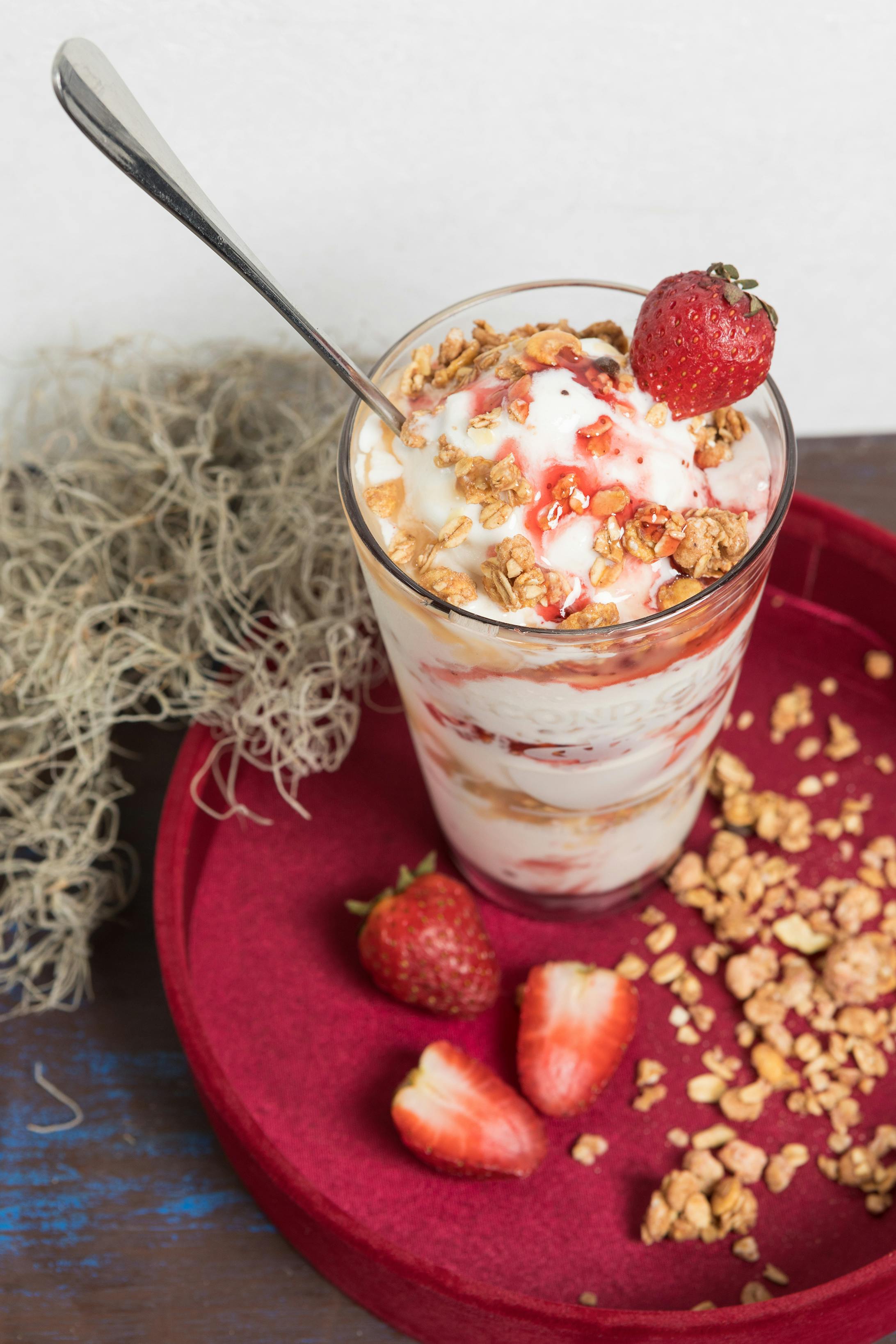 Homemade Lactose-Free Yogurt Parfait